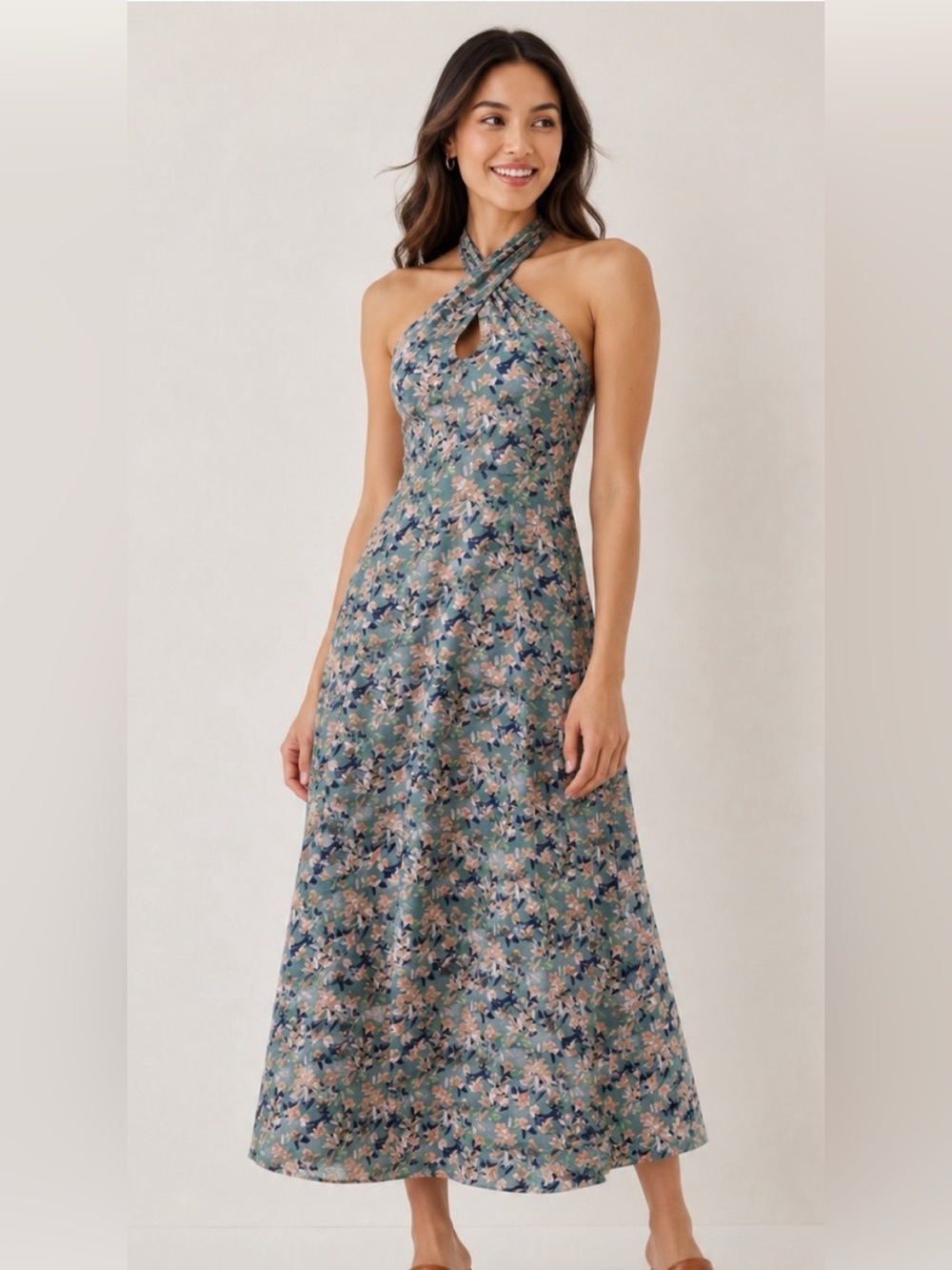 Pact halter dress